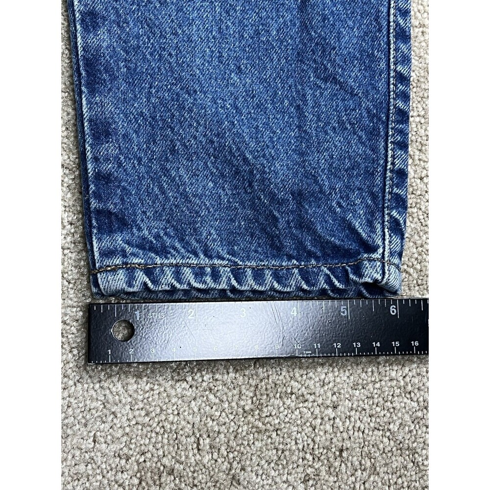 VTG 90s Levis 900 Blank Silver Tab Women 28x30 Tapered Mom Jeans US Fabric Rare - Picture 12 of 12